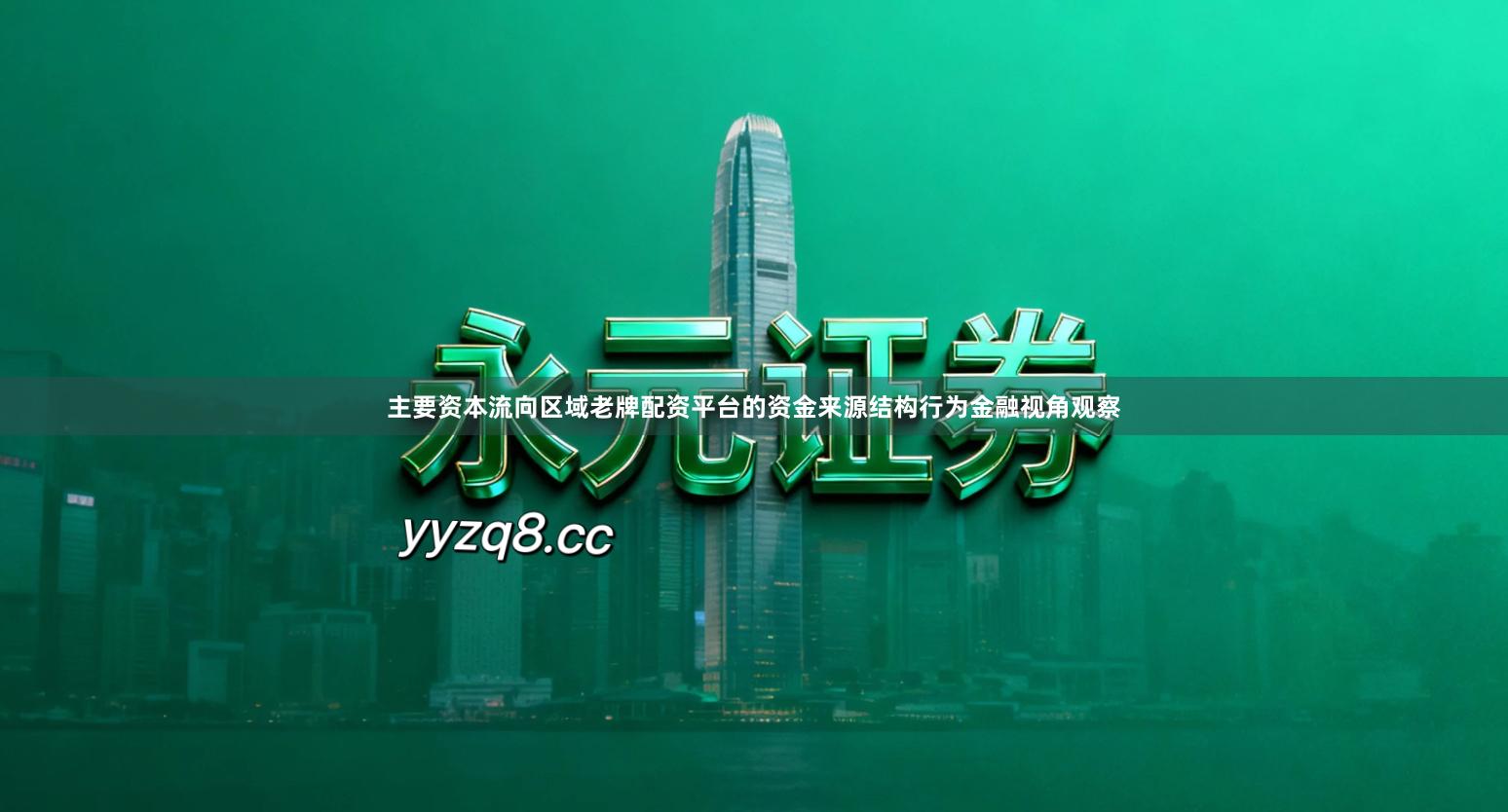 主要资本流向区域老牌配资平台的资金来源结构行为金融视角观察